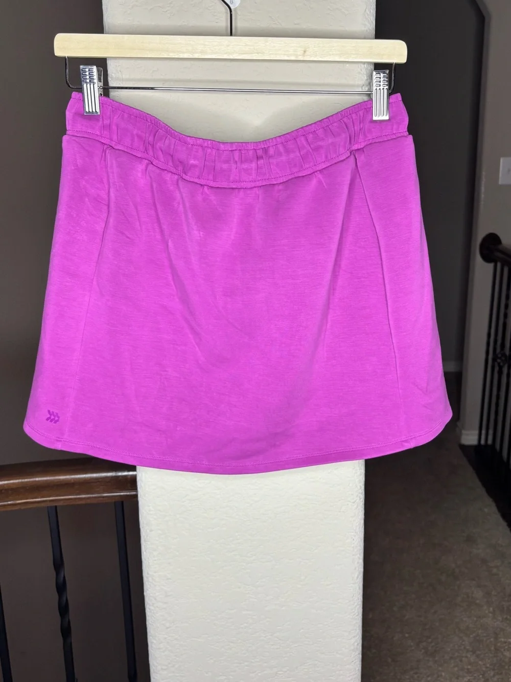 all in motion Pink Drawstring Active Skort Size M Travel Sporty Athletic Summer